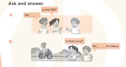 Sách bài tập Tiếng Anh 3 Unit 3 Our friends