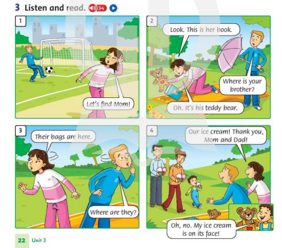 Family and Friends 3 Unit 3 Lesson 1