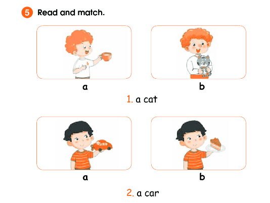 Giải SBT Tiếng Anh lớp 1 Unit 2 In the dining room