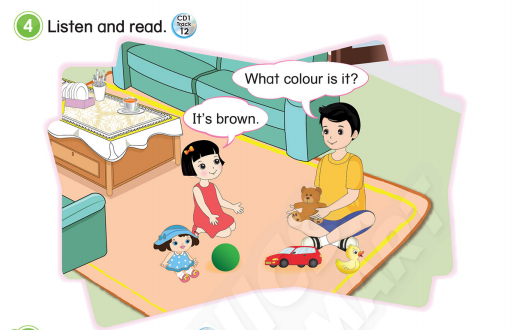Tiếng Anh 3 Phonics Smart Unit Welcome Colours