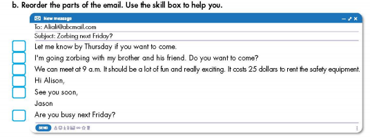 Tiếng Anh lớp 7 Unit 1 Lesson 3