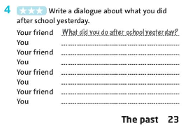 Tiếng Anh 7 Friends Plus Workbook Unit 3 Language Focus trang 23