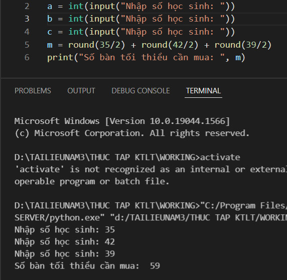 Giải Tin 10 Bài 4
