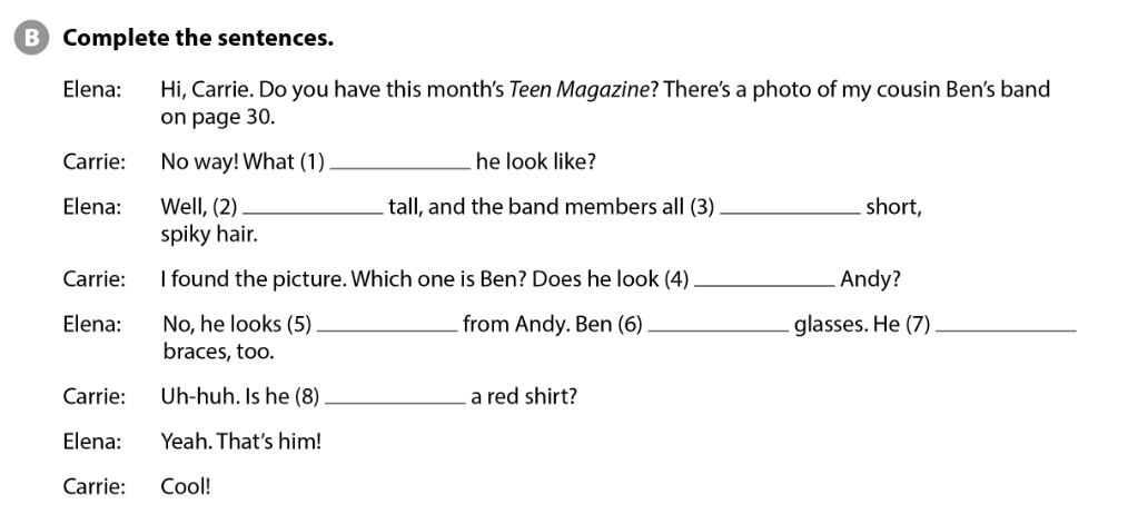 SBT Tiếng Anh 7 Cánh Diều Unit 2 Language Focus