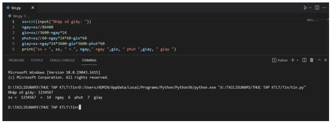Giải Tin 10 Bài 18
