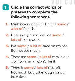 Unit 5 lớp 7 A Closer Look 2 sách Global Success