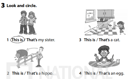 Sách bài tập Tiếng Anh 3 Wonderful World Unit 3 Lesson 1