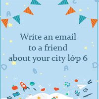 Write an email to a friend about your city