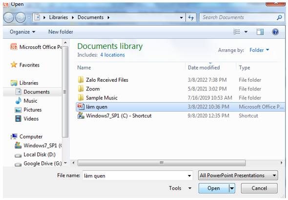 Tin học lớp 3 Bài 2: Thêm ảnh vào trang trình chiếu trang 52, 53 | Cánh diều