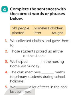 Tiếng Anh 7 Unit 3 Getting Started