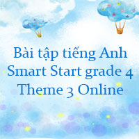 Trắc nghiệm i-Learn Smart Start 4 Theme 3 Body and Face Online