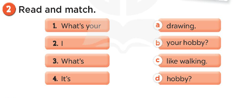 Sách bài tập Tiếng Anh 3 Unit 5 My hobbies