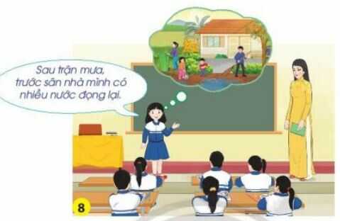 Tự nhiên xã hội lớp 3 Bài 4: Giữ vệ sinh xung quanh nhà Chân trời sáng tạo