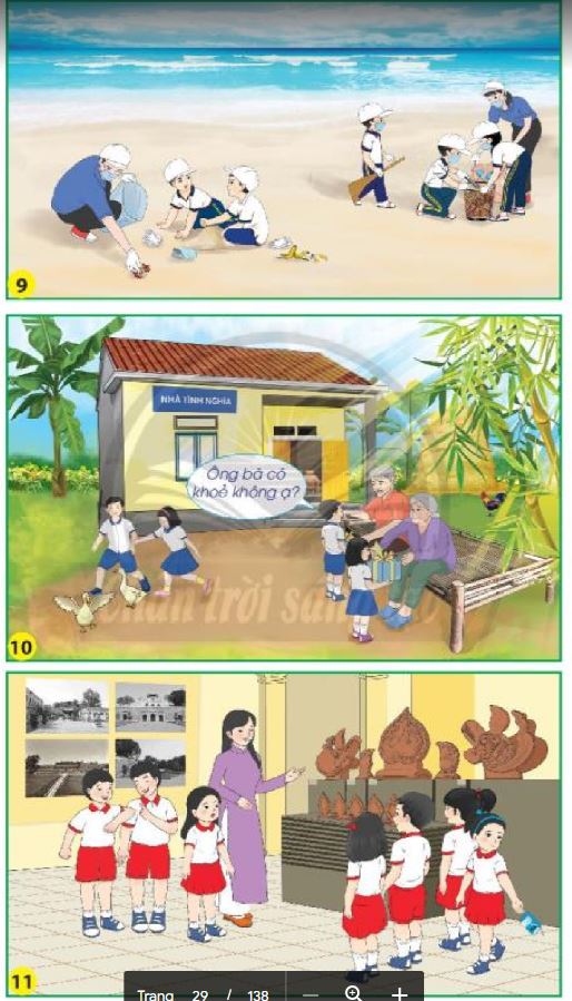 Tự nhiên xã hội lớp 3 Bài 6: Chúng em tham gia các hoạt động xã hội của trường Chân trời sáng tạo