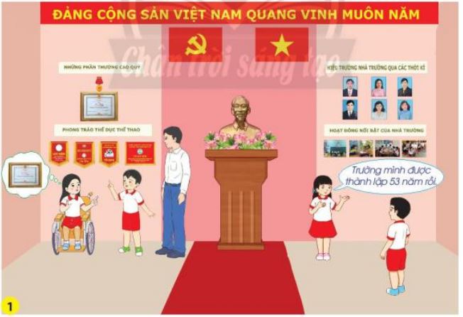 Tự nhiên xã hội lớp 3 Bài 7: Truyền thống của trường em Chân trời sáng tạo