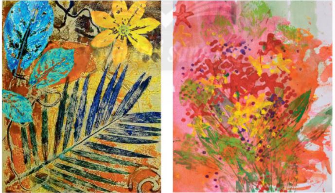 Khám phá tranh hoa, lá - trang 13 SGK Mĩ thuật lớp 6 Chân trời sáng tạo