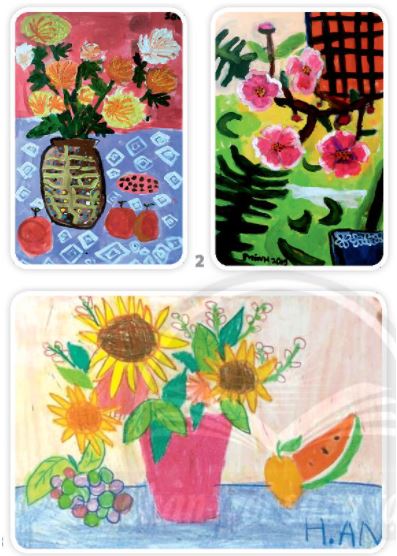 Vẽ tranh tĩnh vật màu - trang 12 SGK Mĩ thuật lớp 6 Chân trời sáng tạo