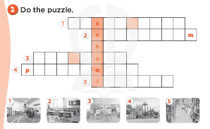 Sách bài tập Tiếng Anh 3 Unit 6 Our school