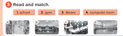 Sách bài tập Tiếng Anh 3 Unit 6 Our school