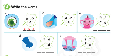 Tiếng Anh 3 Phonics Smart Unit 3 Lesson 1 trang 32