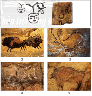Khám phá hình vẽ thời Tiền sử - trang 20 SGK Mĩ thuật lớp 6 Chân trời sáng tạo