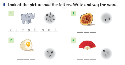 Giải sách bài tập Family and Friends 3 Workbook Unit 3 Lesson 4