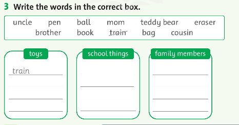 Giải sách bài tập Family and Friends 3 Workbook Review 1