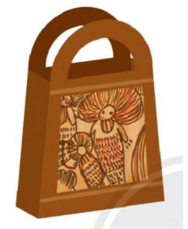 Thiết kế tạo dáng và trang trí túi giấy với hình vẽ thời Tiền sử - trang 30 SGK Mĩ thuật lớp 6 Chân trời sáng tạo