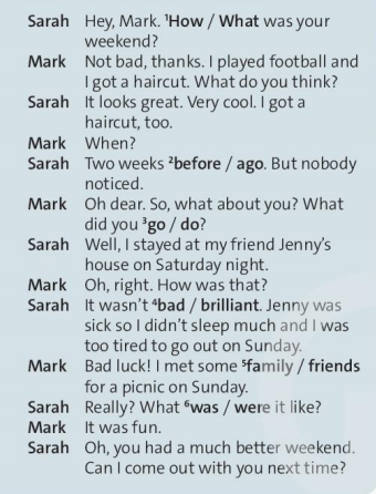 Tiếng Anh 7 Friends Plus Unit 3 Speaking