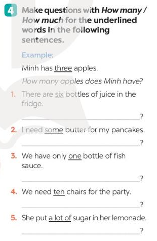 Unit 5 lớp 7 Looking back sách Global Success