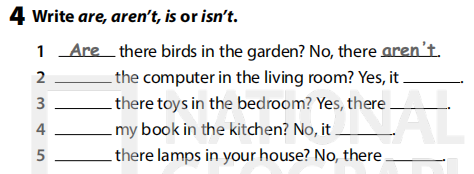 Sách bài tập Tiếng Anh 3 Wonderful World Unit 4 Lesson 2