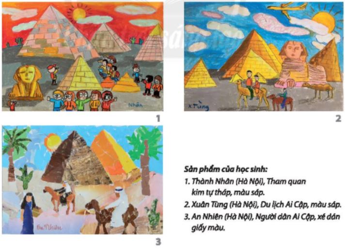 Khám phá nghệ thuật cổ đại trong tranh vẽ - trang 47 SGK Mĩ thuật lớp 6 Chân trời sáng tạo