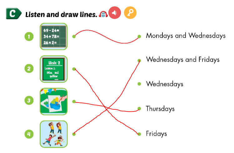 Sách bài tập Tiếng Anh 3 Smart Start Unit 3 Lesson 3