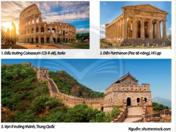 Tìm hiểu nghệ thuật kiến trúc Cổ đại thế giới - trang 50 SGK Mĩ thuật lớp 6 Chân trời sáng tạo