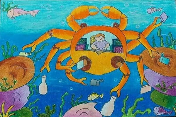 Tranh vẽ cuộc thi ý tưởng trẻ thơ