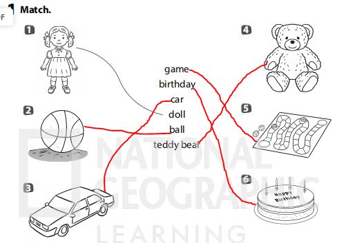 Sách bài tập Tiếng Anh 3 Wonderful World Unit 4 Lesson 3