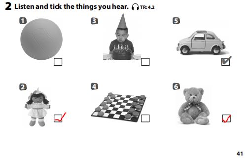 Sách bài tập Tiếng Anh 3 Wonderful World Unit 4 Lesson 3