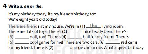Sách bài tập Tiếng Anh 3 Wonderful World Unit 4 Lesson 3