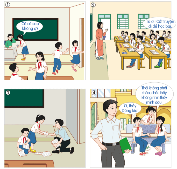 Phát triển mối quan hệ với thầy cô