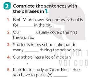 Unit 6 lớp 7 A Closer Look 1 sách Global Success