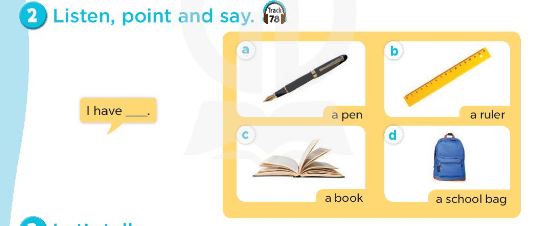 Tiếng Anh lớp 3 Global Success Unit 8 Lesson 1