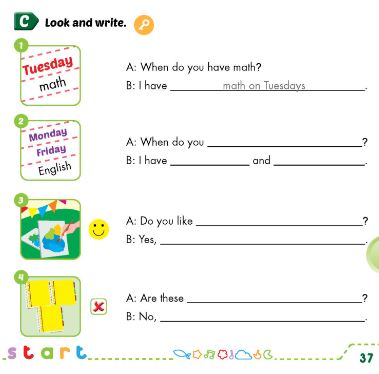 Sách bài tập Tiếng Anh 3 Smart Start Unit 3 Review and Practice