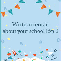 Write an email about your school