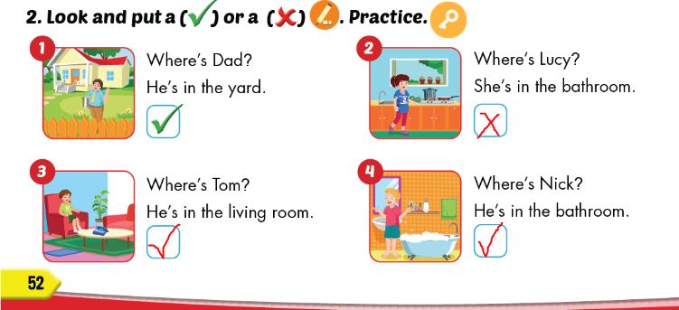 Sách Smart Start 3 Unit 4 Lesson 1