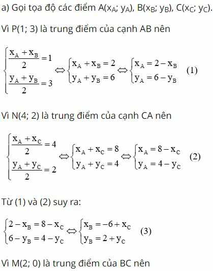 Giải bài 3 trang 72 SGK Toán 10 tập 2 – Cánh diều