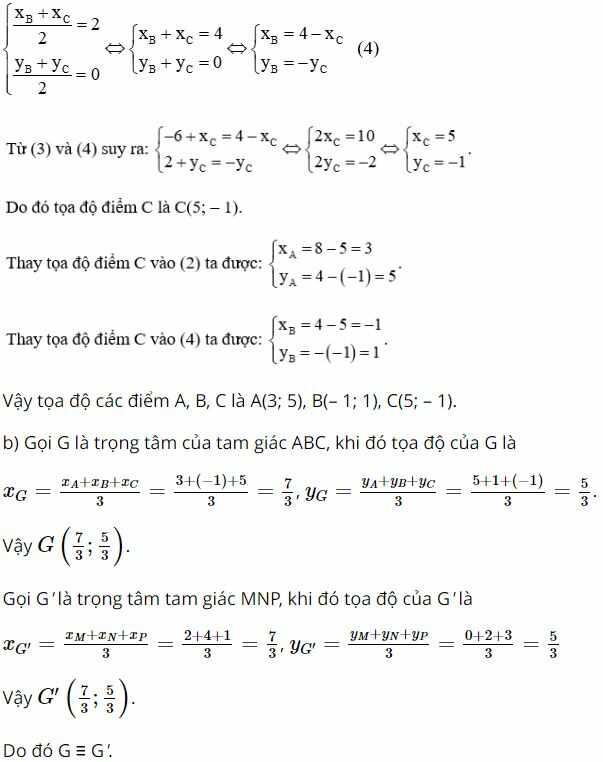 Giải bài 3 trang 72 SGK Toán 10 tập 2 – Cánh diều