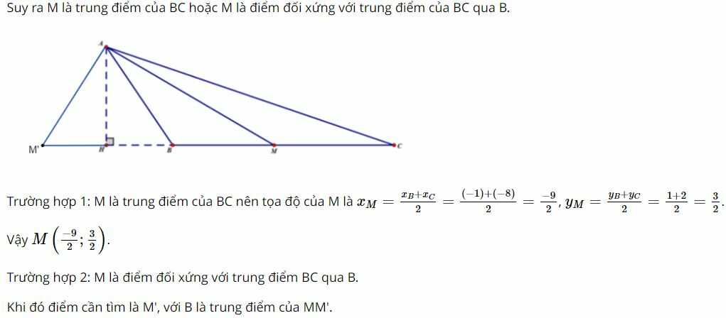 Giải bài 4 trang 72 SGK Toán 10 tập 2 – Cánh diều