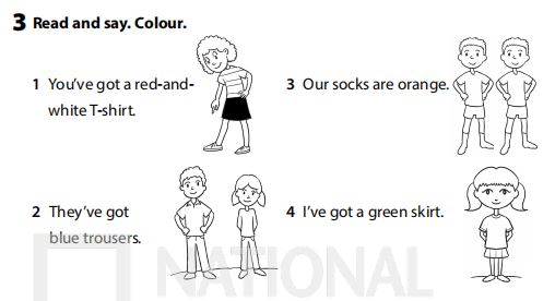 Sách bài tập Tiếng Anh 3 Wonderful World Unit 5 Lesson 1