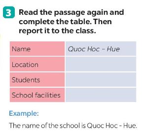 Unit 6 Skills 1 lớp 7 Global Success