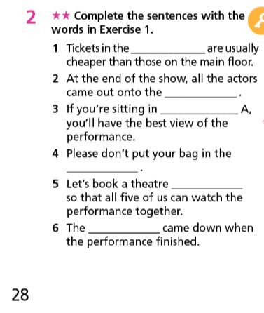 Tiếng Anh 7 Right On Workbook Unit 3 Vocabulary 3c